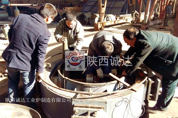 伊朗12500KVA高碳鉻鐵爐EPC工程——設備水壓試驗（三）